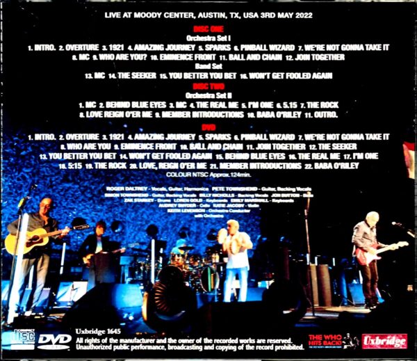 Who,The Who/TX,USA 2022 S - Image 2
