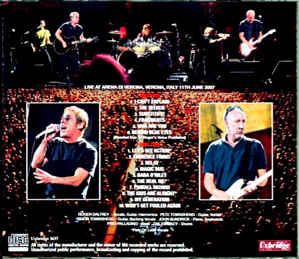 Who,The Who/Italy 2007 - Image 2