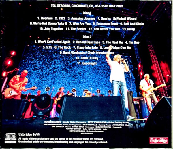 Who,The Who/OH,USA 5.15.2022 - Image 2