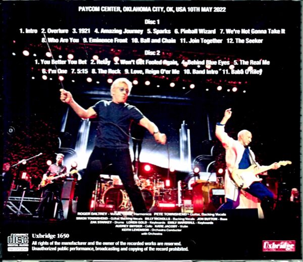 Who,The Who/OH,USA 5.10.2022 - Image 2