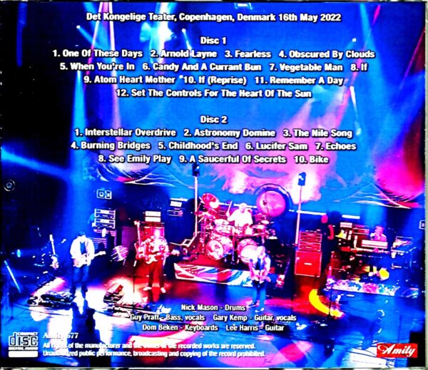 Nick Mason's Saugerful of Secrets Nick Mason/Denmark 2022 - Image 2