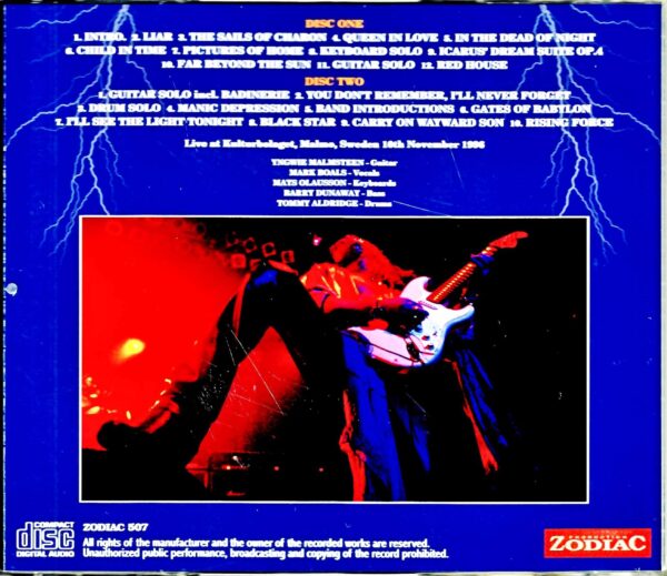Yngwie Malmsteen/Sweden 1996 - Image 2