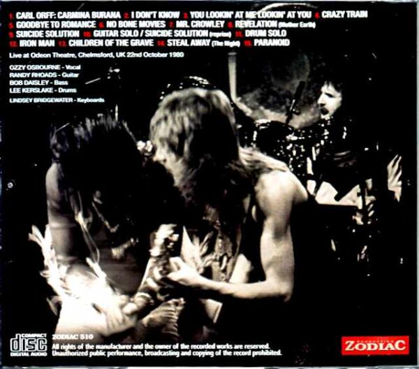 Ozzy Osbourne/England,UK 1980 UPGRADE - Image 2