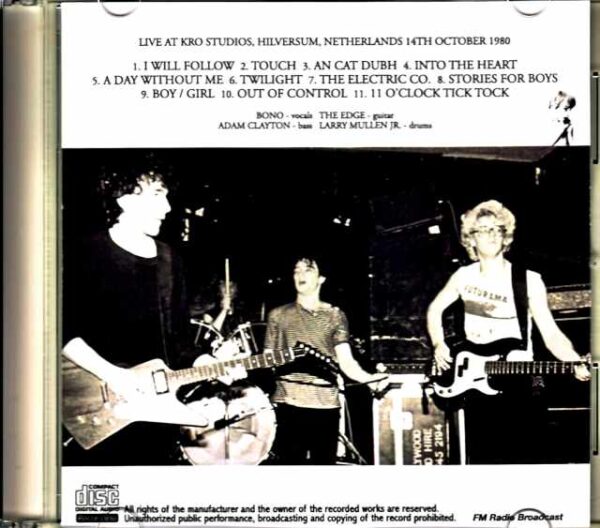 U2/Netherlands 1980 - Image 2