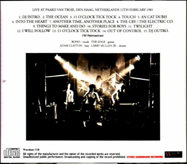 U2/Netherlands 1981 Upgrade - Image 2