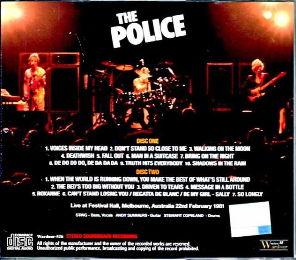Police/Australia 2.22.1981 Upgrade - Image 2