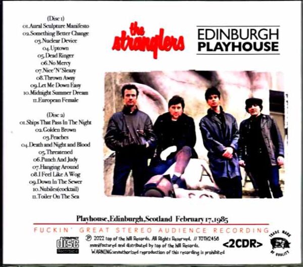Stranglers/Scotland,UK 1985 Complete - Image 2
