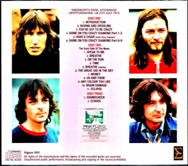 Pink Floyd Pink Floyd/England,UK 1975 Complete Upgrade - Image 2