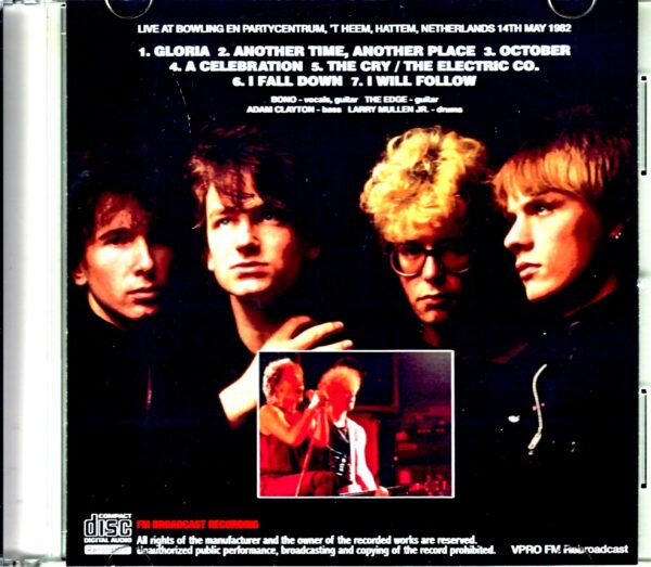 U2/Netherlands 1982 - Image 2