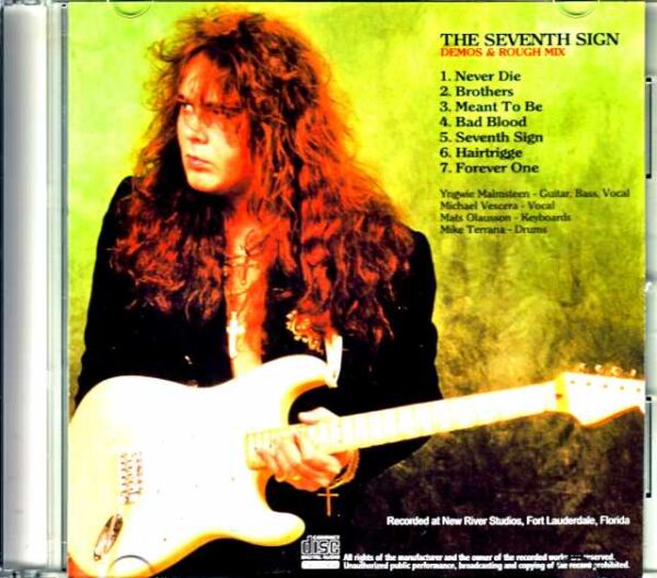 Yngwie Malmsteen Seventh Sign Demos & Rough Mix - Image 2