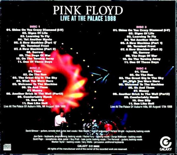 Pink Floyd Pink Floyd/MI,USA 1988 2Days Complete - Image 2