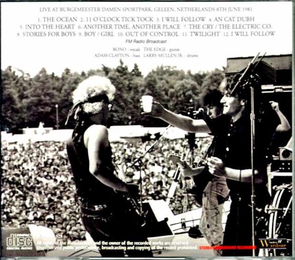 U2/Netherlands 1981 - Image 2