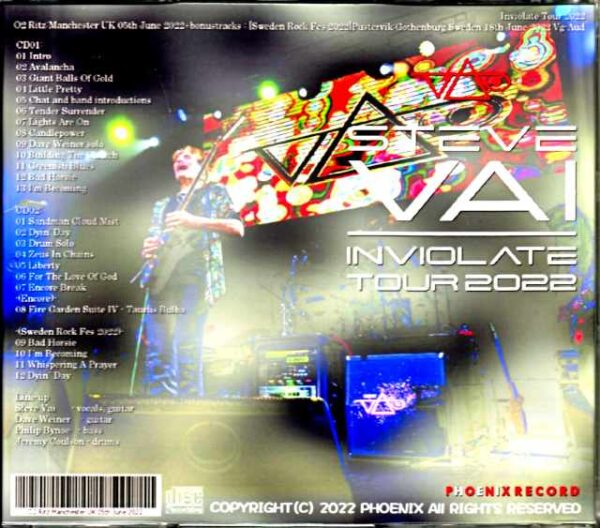 Steve Vai/England,UK 2022 & more - Image 2
