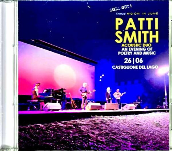 Patti Smith Acoustic Duo Patti Smith/Italy 2022 Complete