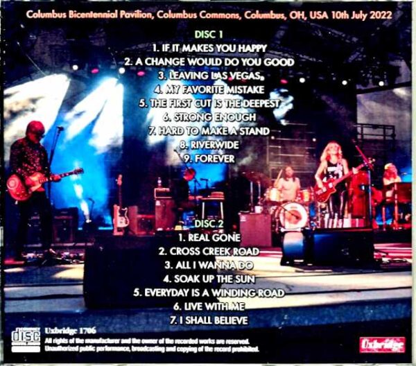 Sheryl Crow/OH,USA 2022 - Image 2