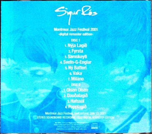 Sigur Ros/Switzerland 2001 Digital Remaster Edition - Image 2