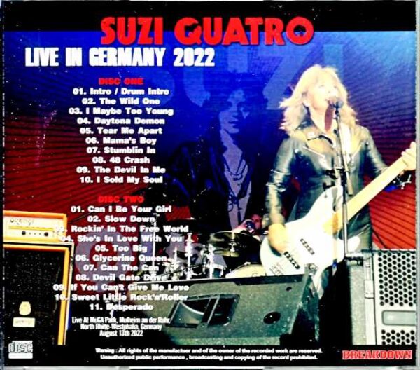 Suzi Quatro/Germany 2022 Complete - Image 2