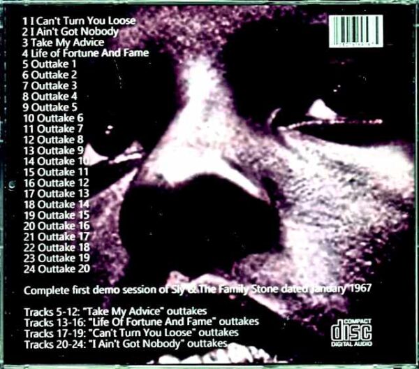 Sly & the Family Stone Sly & the Family Stone/Complete First Demo Session 1967 - Image 2