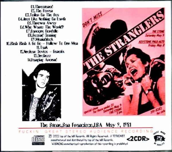 Stranglers/CA,USA 1981 Complete - Image 2
