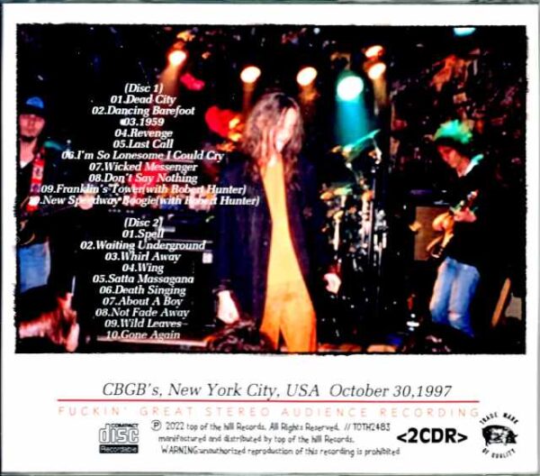 Patti Smith/NY,USA 1997 - Image 2