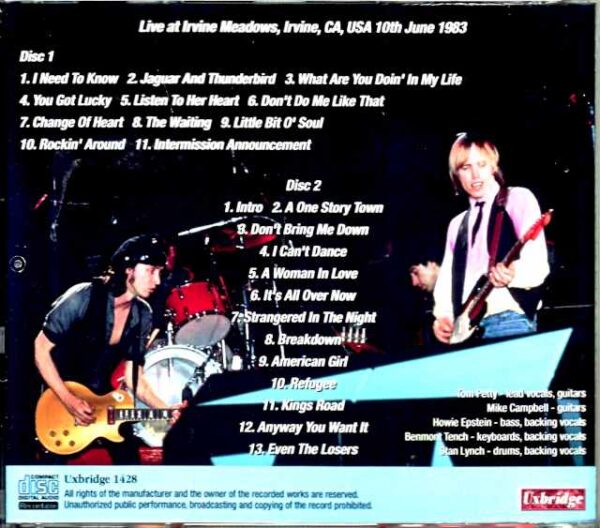 Tom Petty & the Heartbreakers トム・ペティ/CA,USA 1983 - Image 2