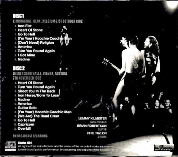 Motorhead/Belgium 1982 & more - Image 2