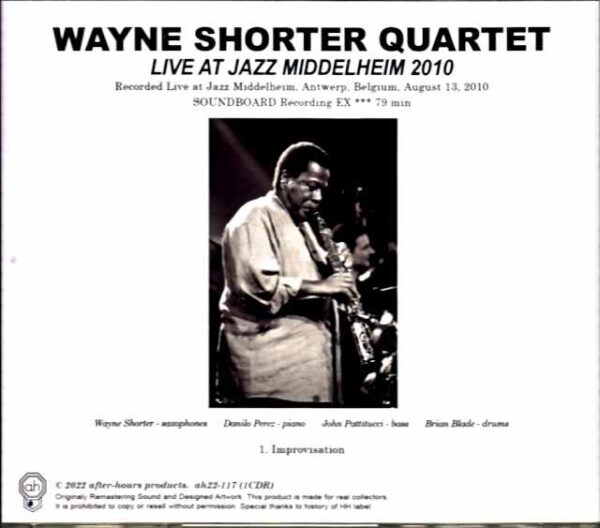 Wayne Shorter Quintet Danilo Perez, John Patitucci Wayne Shorter Brian Blade/Belgium 2010 - Image 2