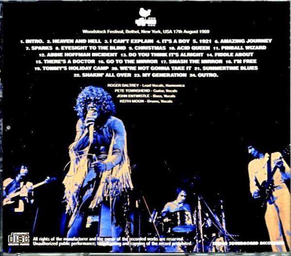 Who,The Who/NY,USA 1969 Complete - Image 2