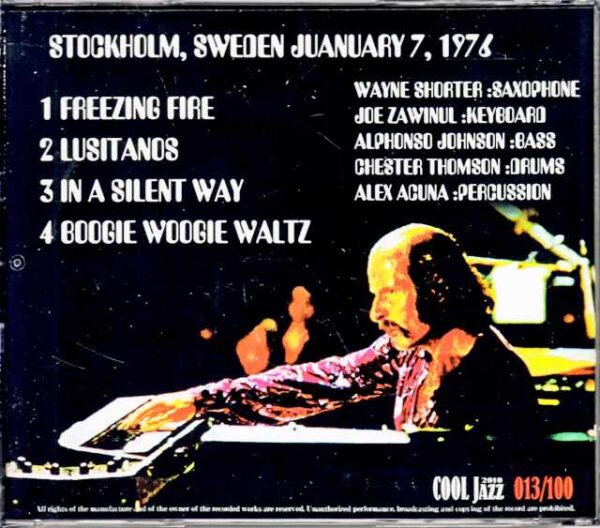 Weather Report/Sweden 1976 - Image 2