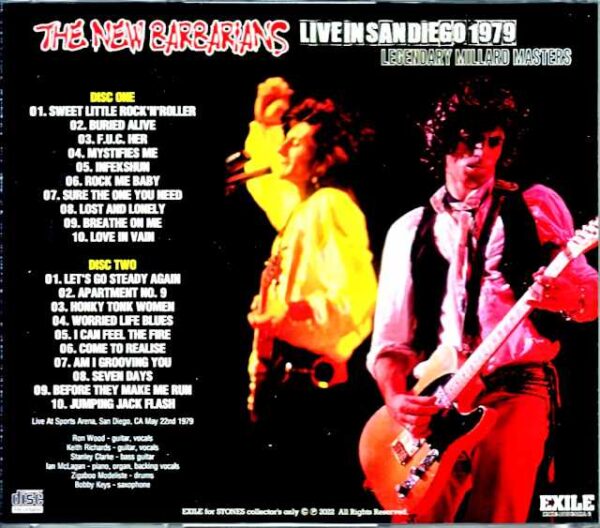 New Barbarians/CA,USA 1979 Mike Millard Legendary Master Tapes - Image 2