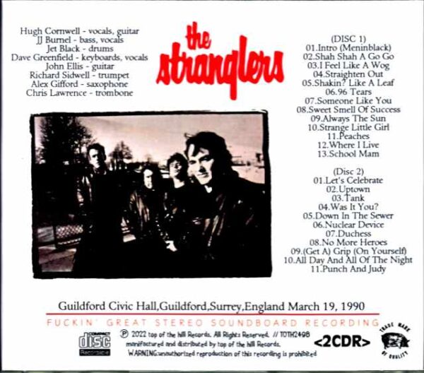 Stranglers/England,UK 1990 Complete - Image 2