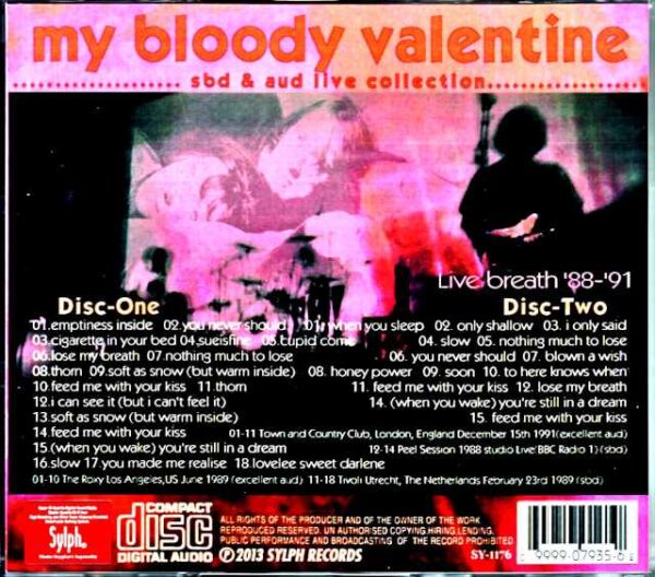 My Bloody Valentine/SBD & AUD Live Collection - Image 2