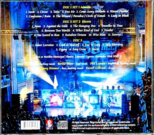 Uriah Heep/Cyprus 2022 Complete - Image 2