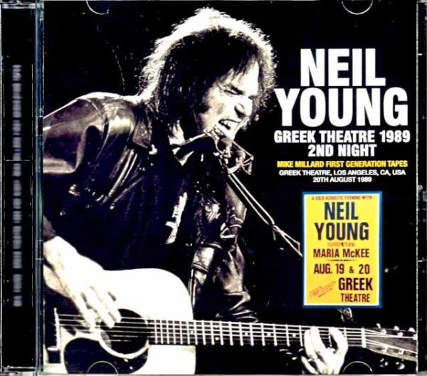 Neil Young Neil Young/CA,USA 8.20.1989 Mike Millard First Generation Tapes