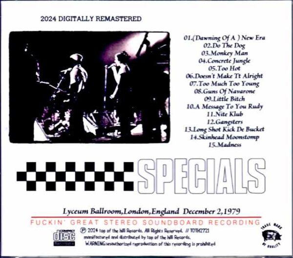 Specials/London,UK 1979 Remastered - Image 2