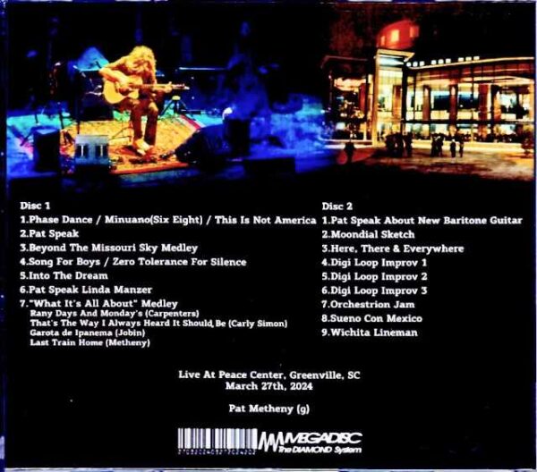Pat Metheny/SC,USA 2024 - Image 2