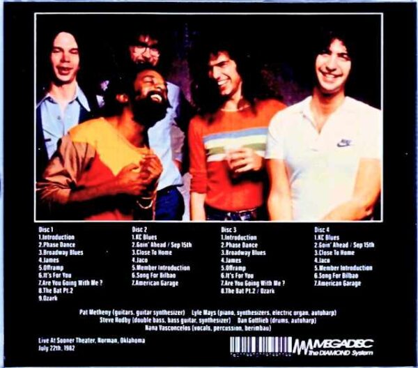 Pat Metheny Group Lyle Mays/OK,USA 1982 2Shows Complete - Image 2