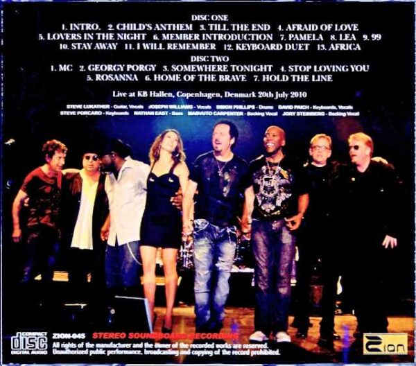Toto/Denmark 2010 Complete Soundboard Edition - Image 2