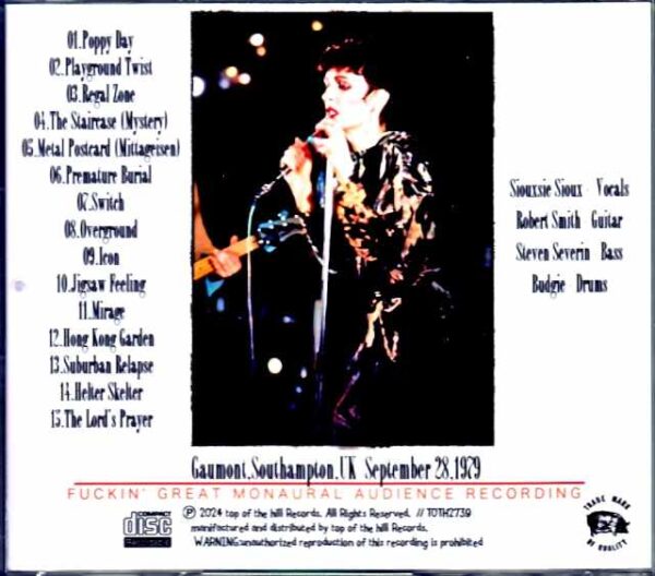 Siouxsie and the Banshees/England,UK 1979 - Image 2
