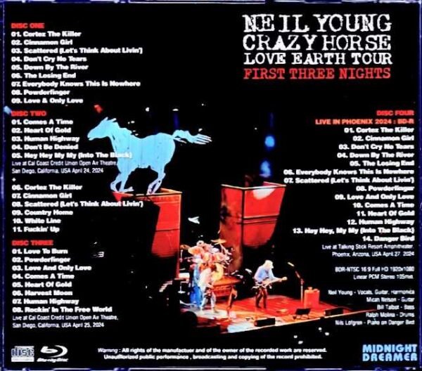 Neil Young Crazy Horse/CA,USA 2024 2Days Complete & more - Image 2