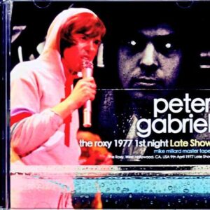 Peter Gabriel/CA,USA 04.09.1977 Late Show