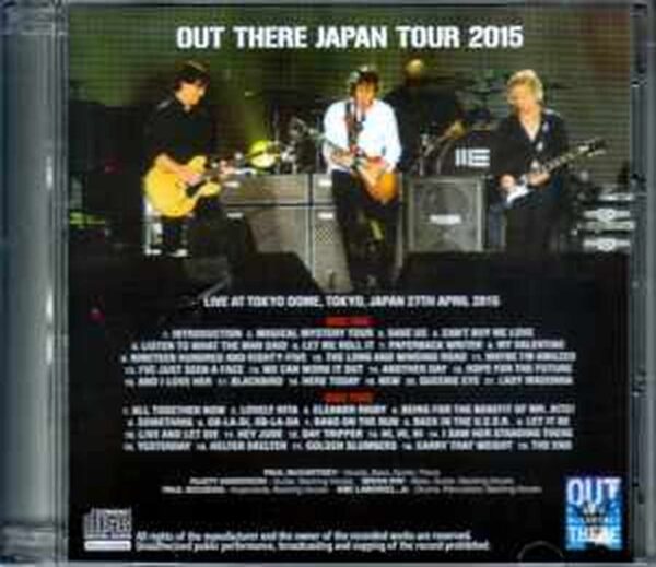 Paul McCartney/Tokyo,Japan 4.27.2015 Perfect Sound - Image 2