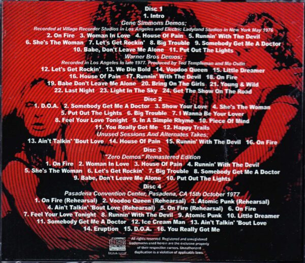 Van Halen/Demos and Rare Archives 1976-77 - Image 2