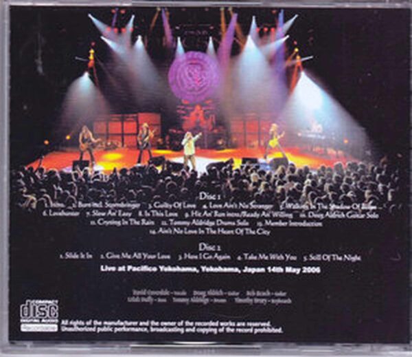 Whitesnake/Kanagawa,Japan 2006 - Image 2