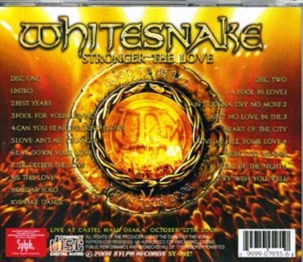 Whitesnake/Osaka,Japan 2008 - Image 2