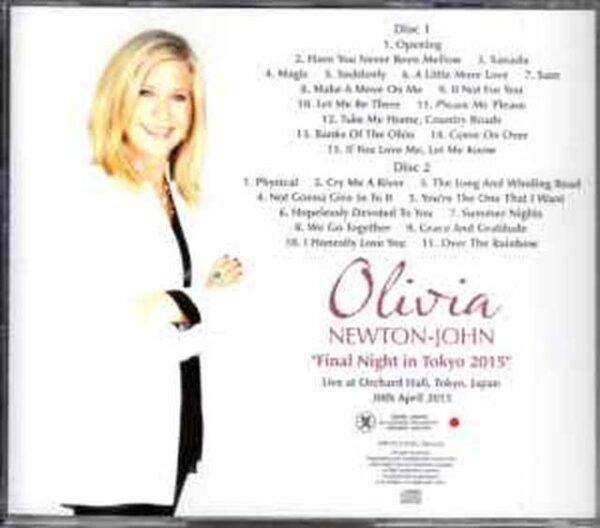 Olivia Newton-John Olivia Newton-John/Tokyo,Japan 2015 - Image 2
