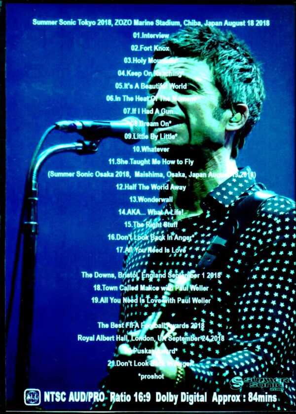 Noel Gallagher/Chiba,Japan 2018 & more - Image 2