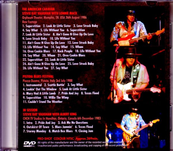 Stevie Ray Vaughan/Live Compilation 1986-1988 - Image 2