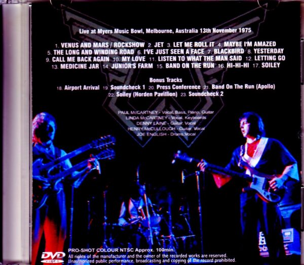 Paul McCartney,Wings/Australia 1975 Japan Broadcast Ver. - Image 2