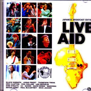 Various Artists Eric Clapton,Queen,Paul McCartney,Led Zeppelin/PA,USA 1985 Japan Broadcast Ver.
